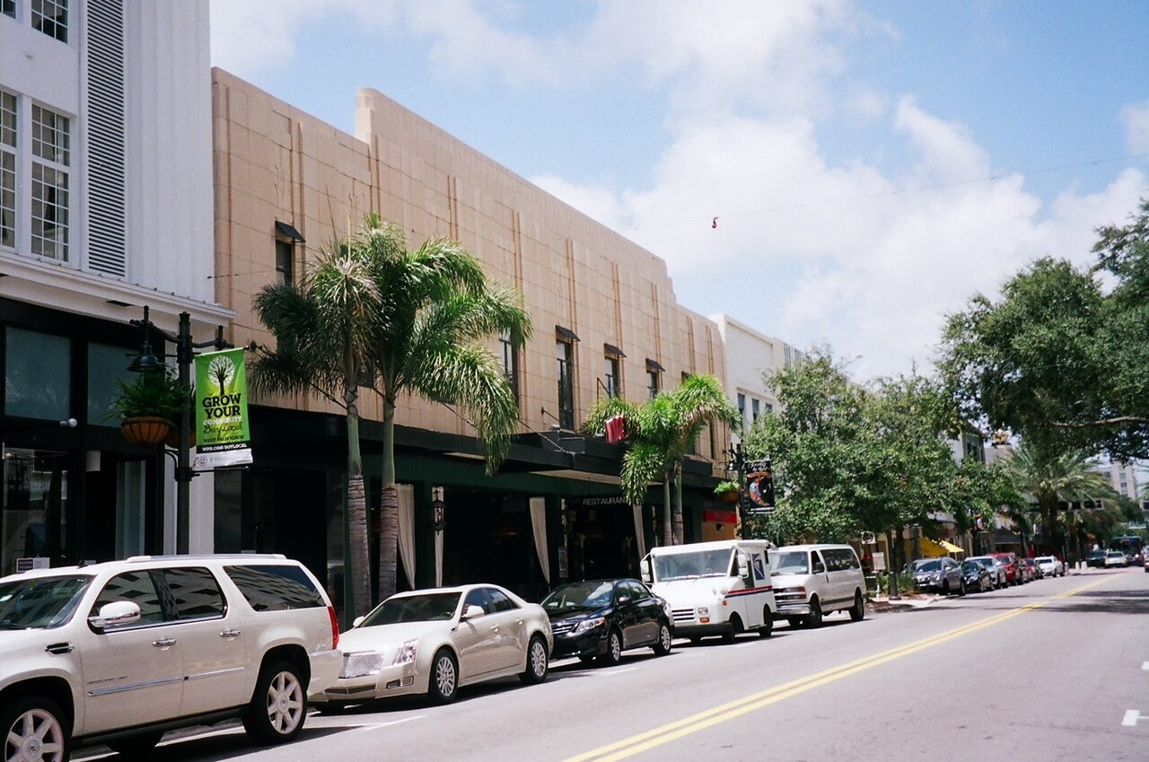 Clematis Street, downtown West Palm Beach